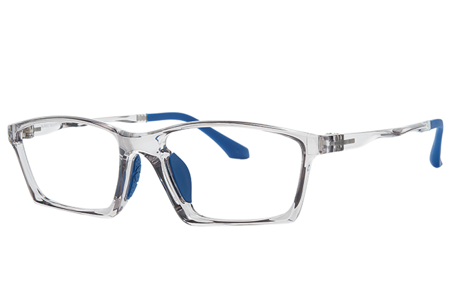 200890 Rectangle Eyeglasses, Grey