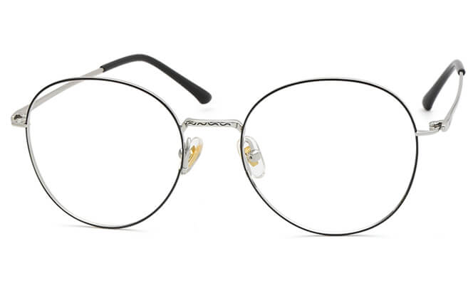 

Mollia Titanium Round Eyeglasses