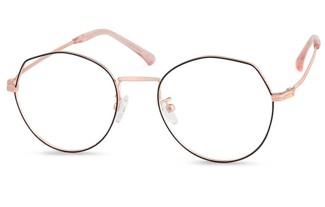 

Allegra Metal Round Eyeglasses
