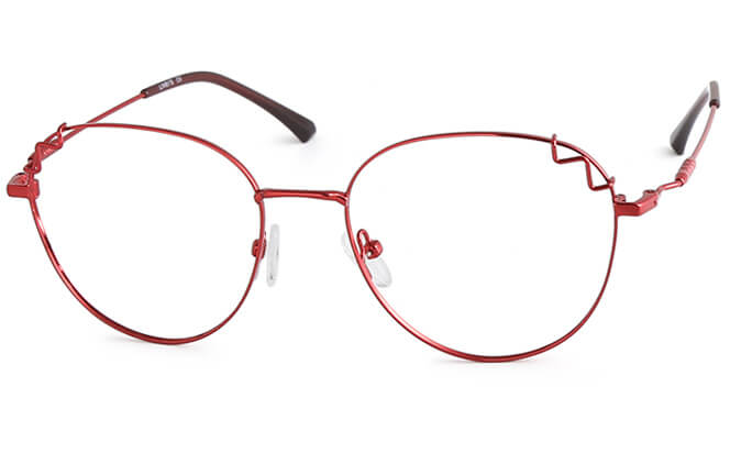 

Harkins Round Metal Eyeglasses