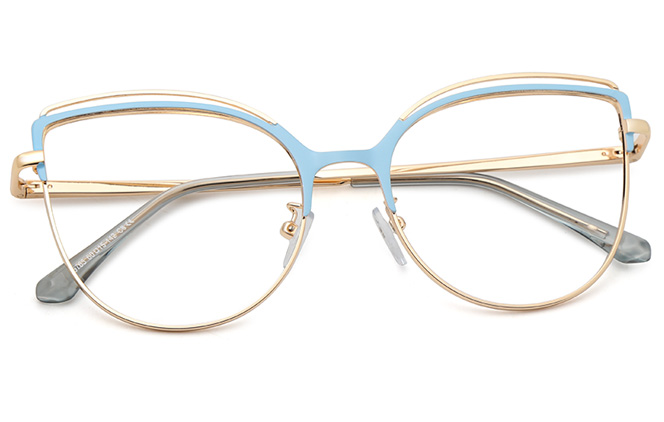 Britney Spring Hinge Cat Eye Eyeglasses