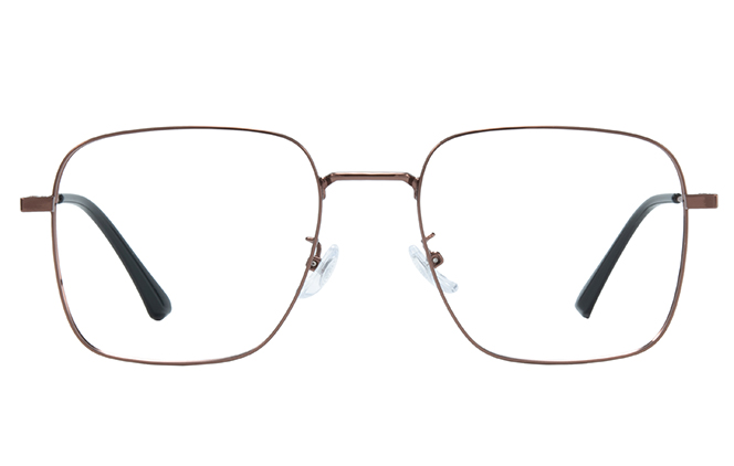 100316 Square Spring Hinge Eyeglasses
