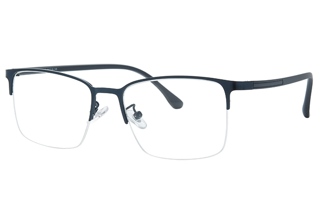 

100361 Browline Eyeglasses, Blue
