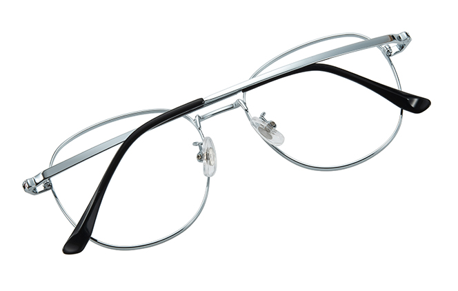 100366 Round Titanium Eyeglasses