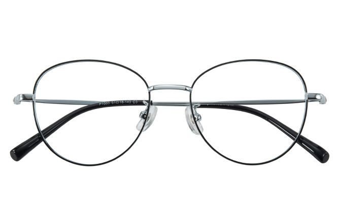 100368 Cateye  Titanium Eyeglasses