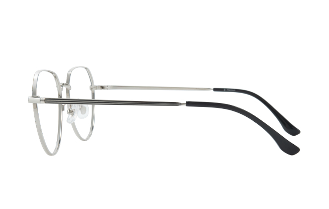 100372 Geometric Titanium Eyeglasses