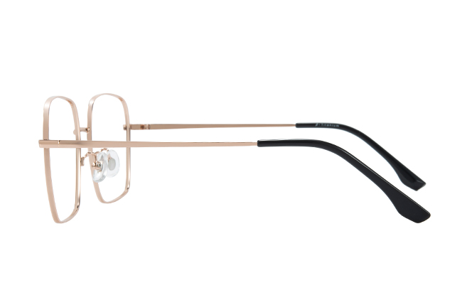 100375 Square Titanium Eyeglasses