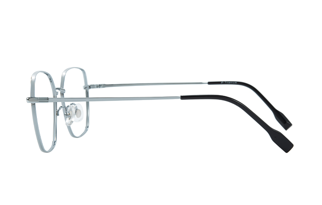 100376 Geometric Titanium Eyeglasses