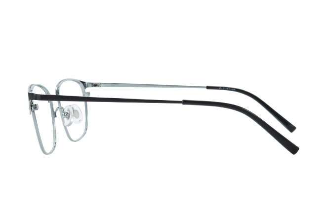 100381 Browline Titanium Eyeglasses