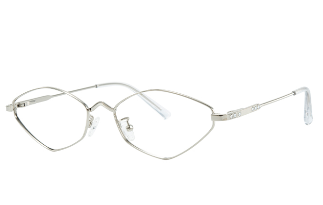 100394 Geometric Spring Hinge Eyeglasses