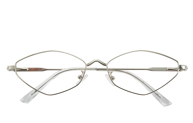100394 Geometric Spring Hinge Eyeglasses