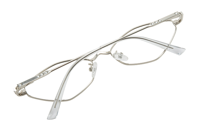 100394 Geometric Spring Hinge Eyeglasses