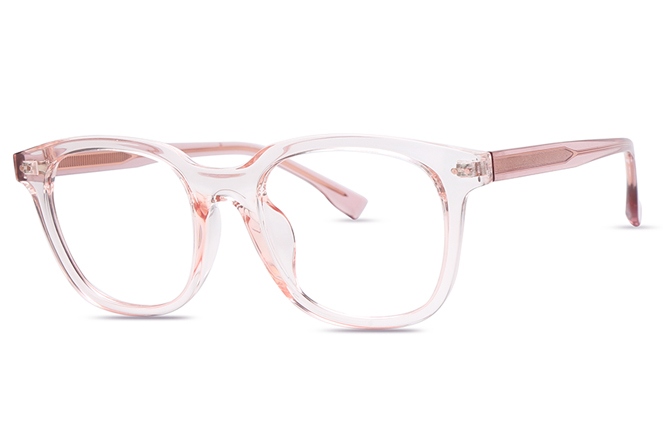 

200588 Square Glasses, Pink