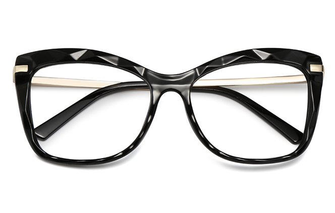 200609 Spring Hinge Cateye Eyeglasses