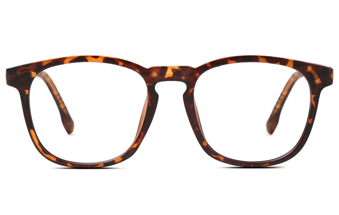200642 Round Spring Hinge Magnetic Clip on Eyeglasses  