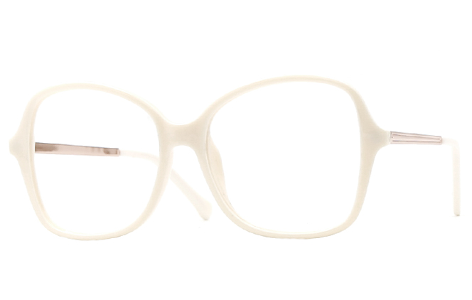 

200686 Cateye Eyeglasses, White