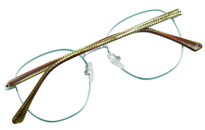 200720 Round Spring Hinges Eyeglasses