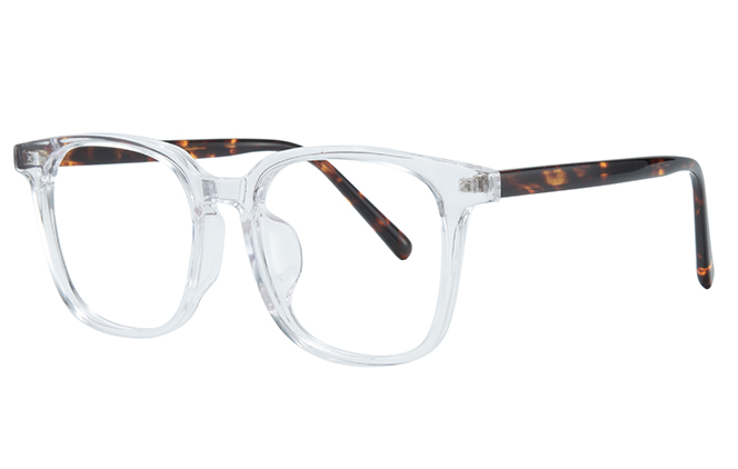 

200750 Square Eyeglasses, Clear