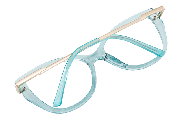 200775 Cateye Spring Hinge Eyeglasses