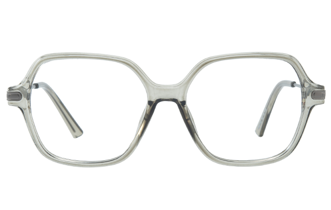 200777 Geometric Spring Hinge Eyeglasses