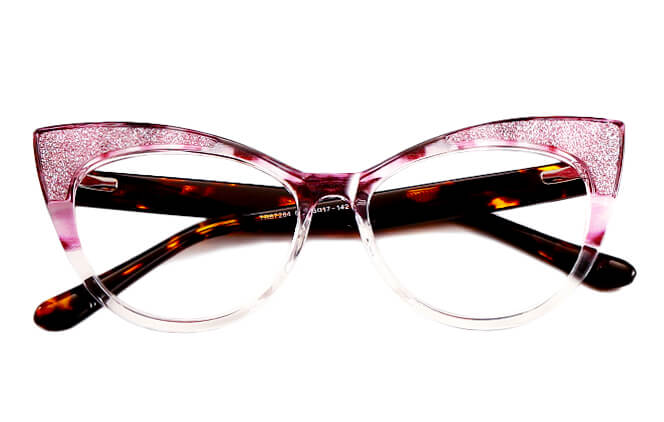 200803 Cateye Spring Hinge Eyeglasses