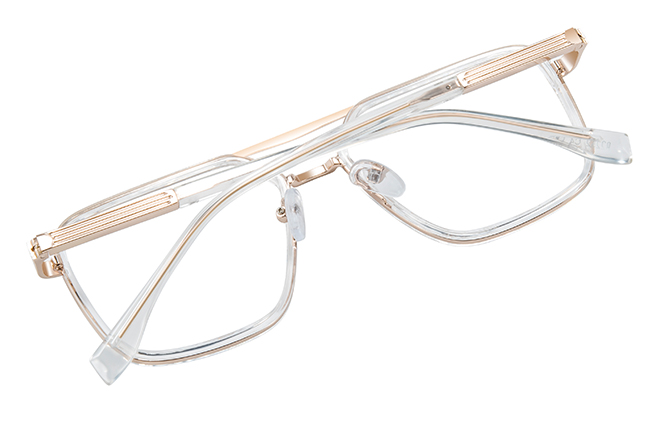 200809 Aviator Spring Hinge   Eyeglasses 