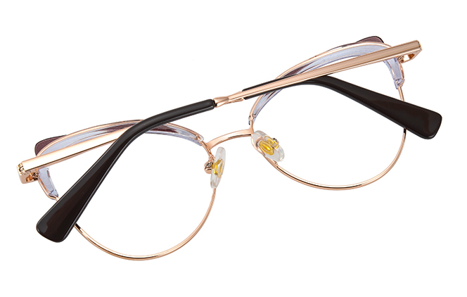 200814 Cateye Spring Hinge   Eyeglasses 