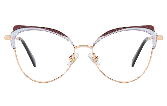 200814 Cateye Spring Hinge   Eyeglasses 