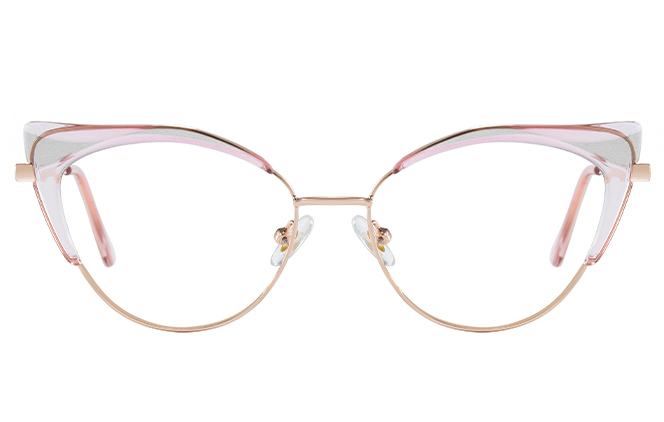 200817 Cateye Spring Hinge   Eyeglasses 
