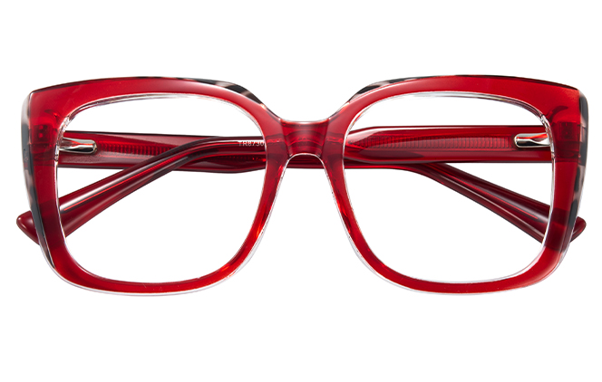 200823 Square Spring Hinge   Eyeglasses 