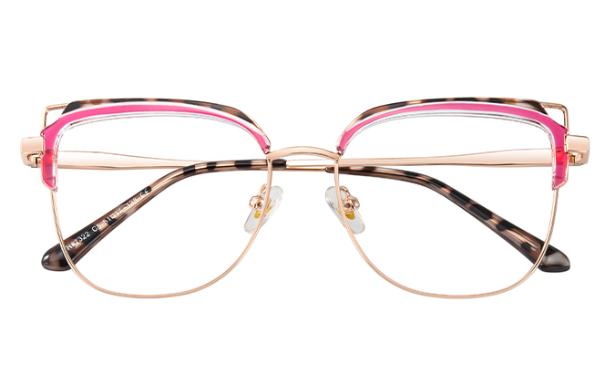 200826 Cateye Spring Hinge   Eyeglasses 