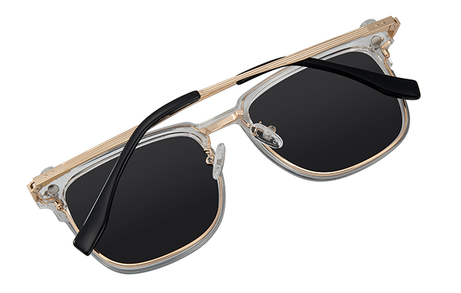 200829 Browline Magnetic Clip on Eyeglasses