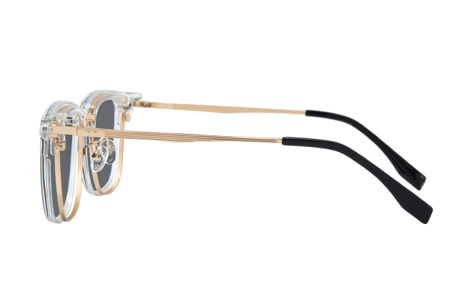 200829 Browline Magnetic Clip on Eyeglasses