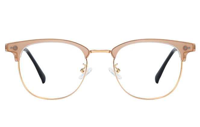 200830 Browline Magnetic Clip on Eyeglasses