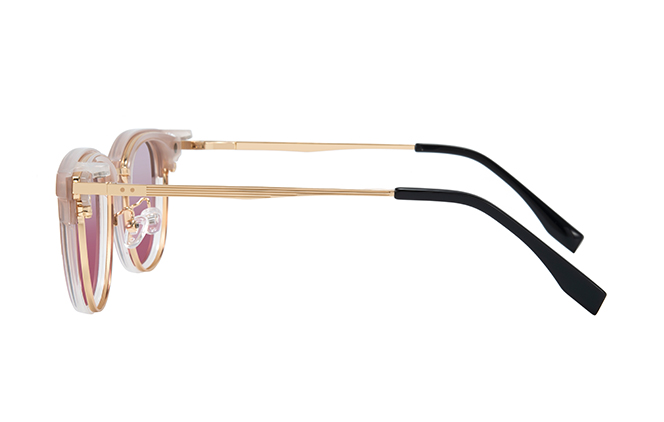 200830 Browline Magnetic Clip on Eyeglasses
