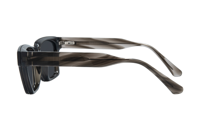 200836 Square Magnetic Clip on Eyeglasses 
