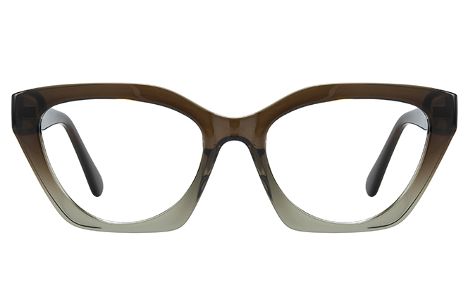 200838 Cateye Magnetic Clip on Eyeglasses 