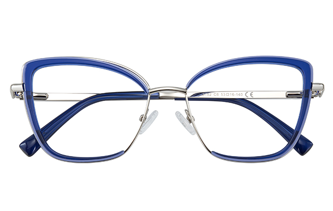 200843 Cateye Spring Hinge Eyeglasses 