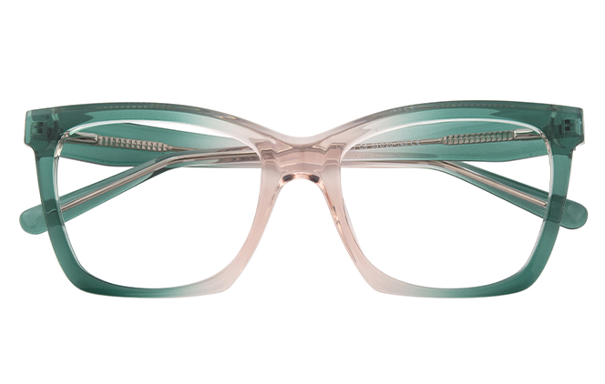 200846 Cateye Spring Hinge Eyeglasses 