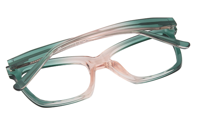200846 Cateye Spring Hinge Eyeglasses 