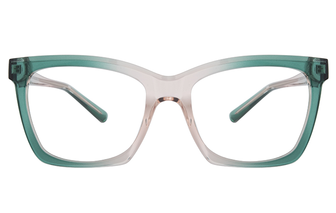 200846 Cateye Spring Hinge Eyeglasses 