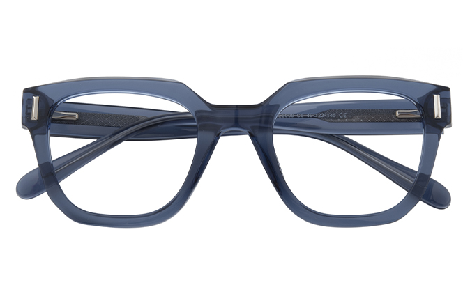 200847 Rectangle Spring Hinge Eyeglasses 