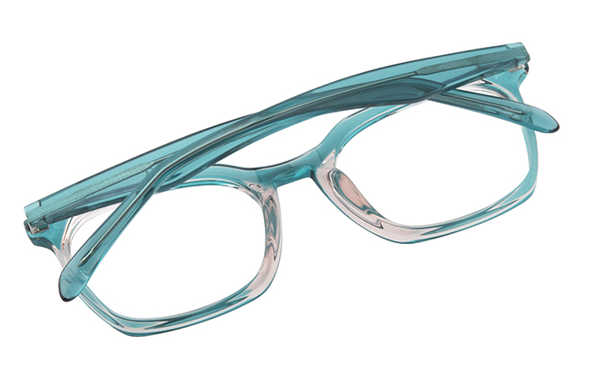 200848 Rectangle Spring Hinge Eyeglasses 
