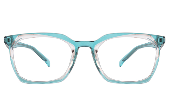 200848 Rectangle Spring Hinge Eyeglasses 