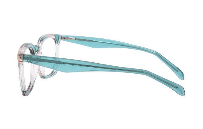 200848 Rectangle Spring Hinge Eyeglasses 