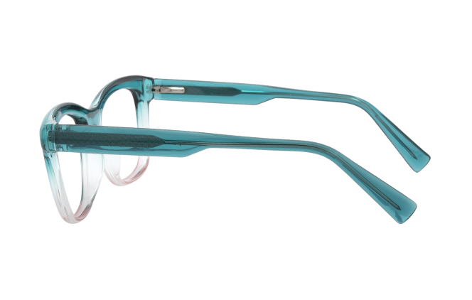 200849 Rectangle Spring Hinge Eyeglasses 