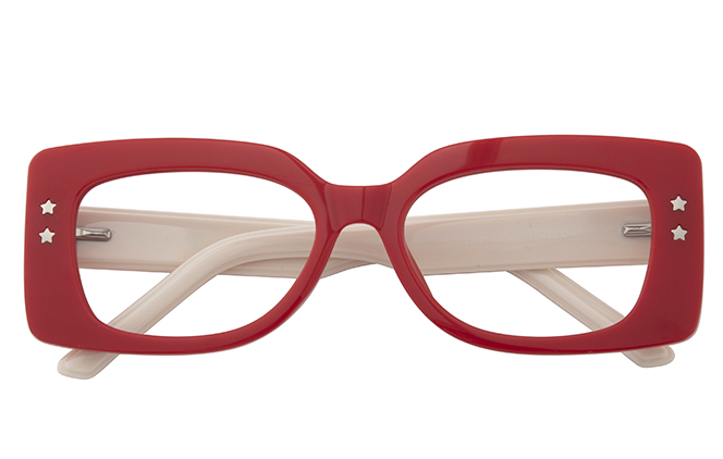 200851 Rectangle Spring Hinge Eyeglasses 