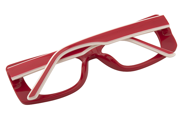200851 Rectangle Spring Hinge Eyeglasses 