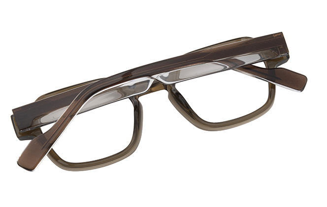 200855 Geometric Spring Hinge Eyeglasses 