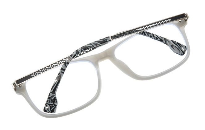 200857 Rectangle Spring Hinge Eyeglasses 